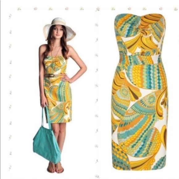 Trina Turk For BR "Cora" Dress in Pisces NWT- Sz 0